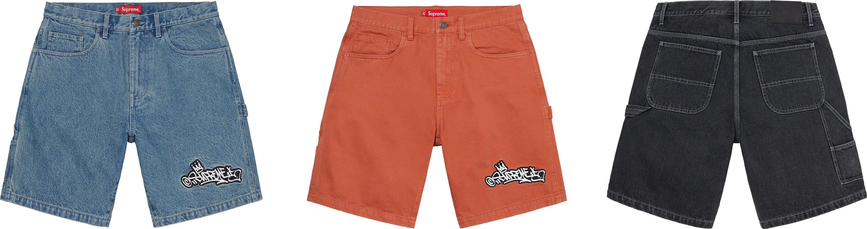 Handstyle Denim Painter Short